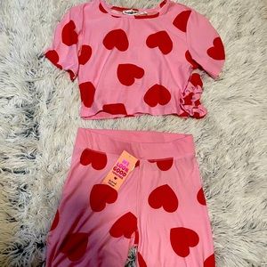 NWT - Women’s Heart PJ’s